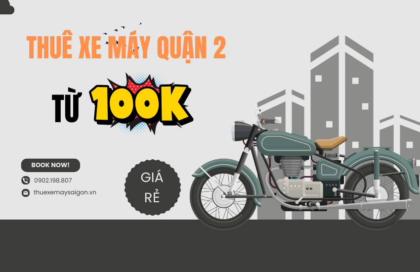 Thuê xe máy quận 2