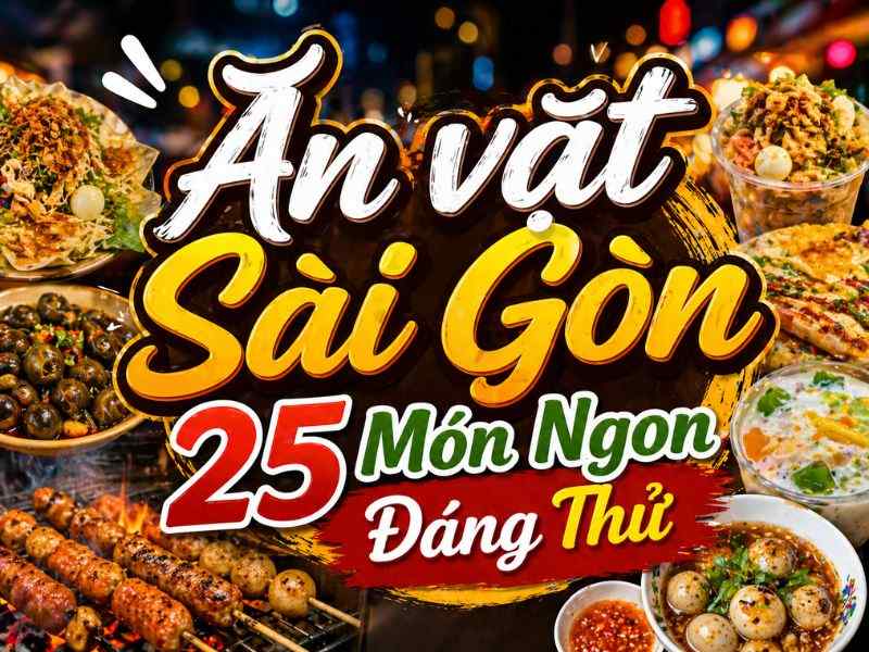 ăn vặt sài gòn