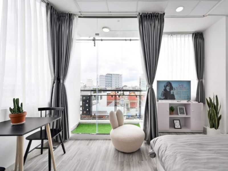 Lalendi Studio là chuỗi homestay studio có thiết kế hiện đại, tiện nghi