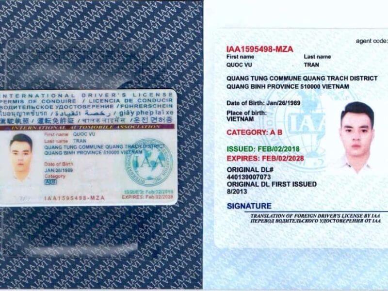 Bằng lái xe quốc tế (IDP) là giấy tờ bắt buộc để người nước ngoài thuê xe