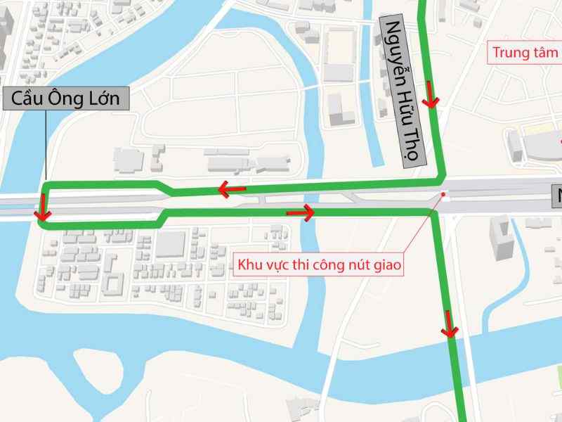 Đi Quận 7 tránh kẹt xe Nguyễn Hữu Thọ